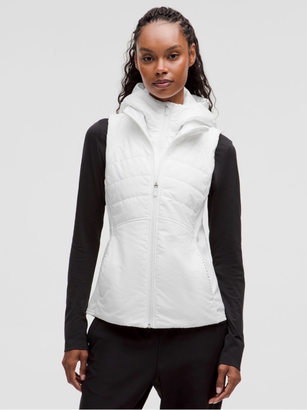 Lululemon Another Mile Vest in White. Size: 8 ✨Never Worn✨